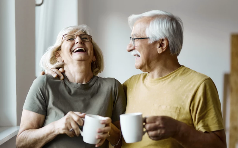 Ældre par nyder at have styr på fremtidsfuldmagten