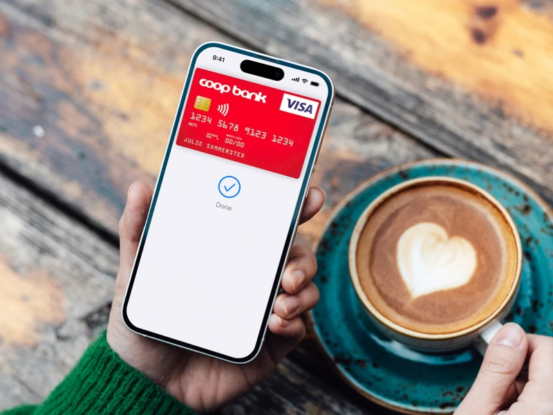 Kom i gang med Apple Pay hos Coop Bank