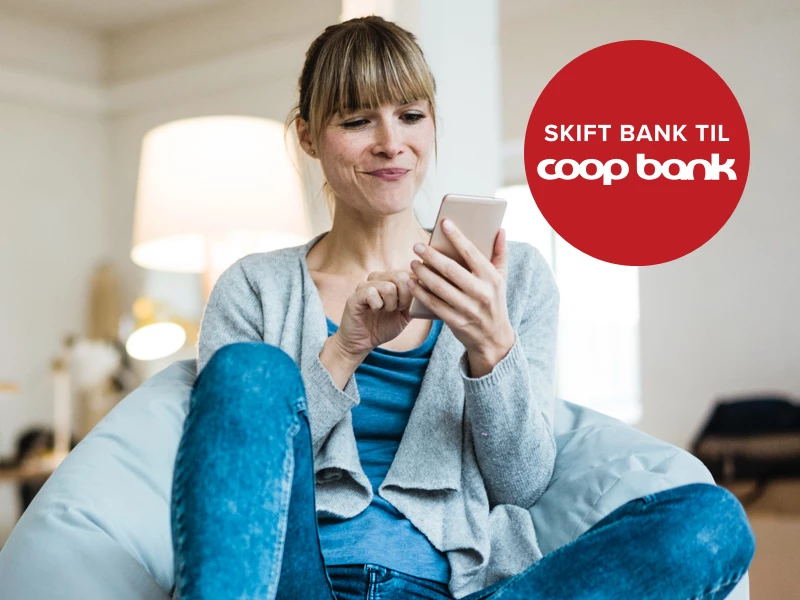 Læs hvordan du skifter til Coop Bank