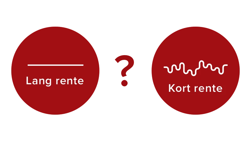 2 røde bobler med tekst